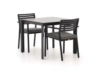 Kees Smit Bellagio Rumo/Sestino 90cm dining tuinset 3-delig stapelbaar aanbieding