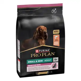 Zooplus Purina Pro Plan Small & Mini Adult Sensitive Skin Hondenvoer - 3 kg aanbieding