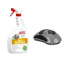 Zooplus FURminator Roskam gratis! Natures Miracle 709 ml / 946 ml aanbieding