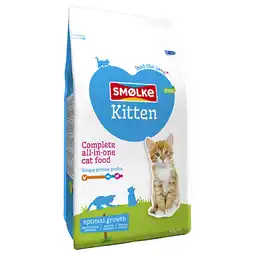 Zooplus 25% korting! Smølke Kitten droogvoer voor katten 2 x 4 kg aanbieding