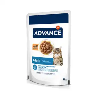 Zooplus 20 + 4 gratis Advance Feline natvoer voor katten 85 g aanbieding