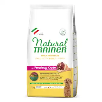 Zooplus 7kg Ham Small & Toy Adult Natural Trainer Droog hondenvoer aanbieding