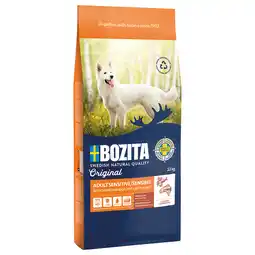 Zooplus 12kg Bozita Original Adult Sensitive Skin & Coat Hondenvoer Droog aanbieding