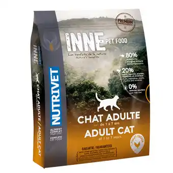 Zooplus 1,5kg Nutrivet Inne Adult Kat met kalkoen droogvoer aanbieding