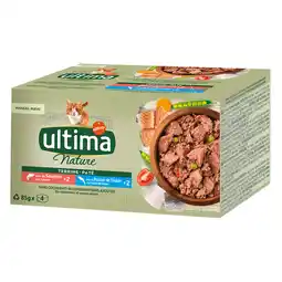 Zooplus 8 x 85 g gratis!! Ultima Nature natvoer voor katten 40 x 85 g aanbieding