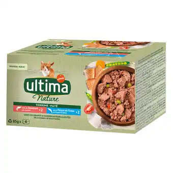 Zooplus 8 x 85 g gratis!! Ultima Nature natvoer voor katten 40 x 85 g aanbieding