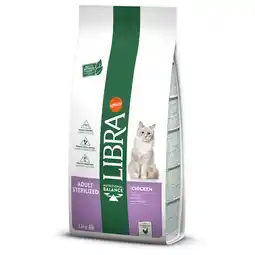 Zooplus 15% korting! Libra droogvoer voor katten 2 x12 kg aanbieding