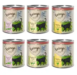 Zooplus 24 x 800 g Feringa Classic Meat Menu - Mixpakket 2 (Gevogelte, Lam & Konijn, Kip & Forel) aanbieding