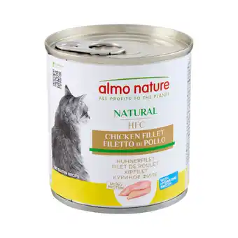 Zooplus 5 + 1 gratis! Almo Nature Classic katten natvoer 6 x 280 g aanbieding