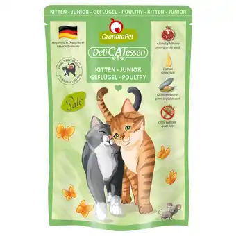 Zooplus 6x85g GranataPet DeliCatessen Kitten Gevogelte Kattenvoer aanbieding