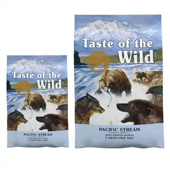 Zooplus 2kg gratis! Op Taste of the wild droogvoer voor honden 12,2kg aanbieding