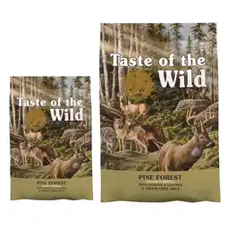 Zooplus 2kg gratis! Op Taste of the wild droogvoer voor honden 12,2kg aanbieding