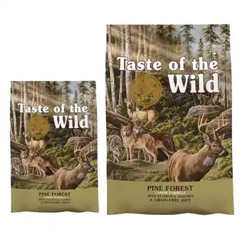 Zooplus 2kg gratis! Op Taste of the wild droogvoer voor honden 12,2kg aanbieding
