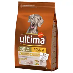 Zooplus Ultima Medium / Maxi Adult Kip & Rijst Hondenvoer - 3 kg aanbieding