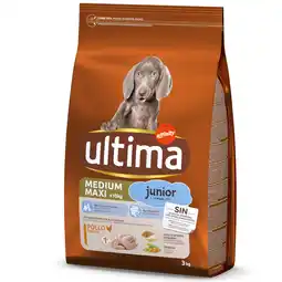 Zooplus Ultima Medium / Maxi Junior Kip - 3 kg aanbieding