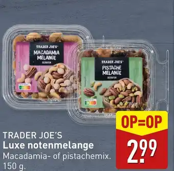 ALDI Trader joe's luxe notenmelange aanbieding