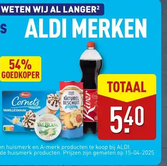 ALDI Aldi merken aanbieding