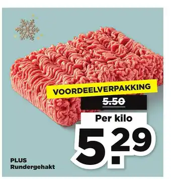 PLUS Plus Rundergehakt aanbieding