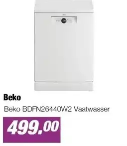 EP Beko BDFN26440W2 Vaatwasser aanbieding