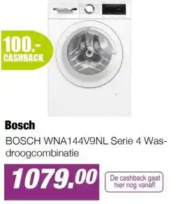 EP BOSCH WNA144V9NL Serie 4 Was-droogcombinatie aanbieding