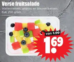 Dirk Verse fruitsalade aanbieding