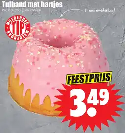 Dirk Tulband met hartjes aanbieding