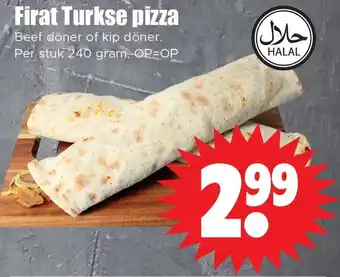 Dirk Firat Turkse pizza aanbieding