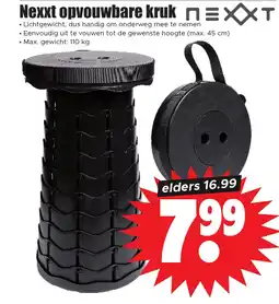 Dirk Nexxt opvouwbare aanbieding