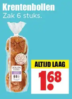Dirk Krentenbollen aanbieding