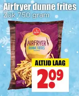 Dirk Airfryer dunne frites aanbieding