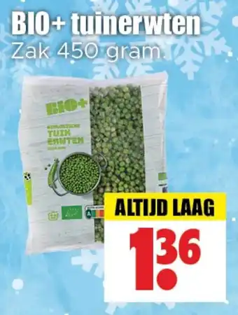 Dirk BIO+tuinerwten aanbieding