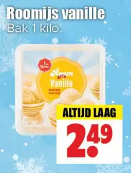Dirk Roomijs vanille aanbieding