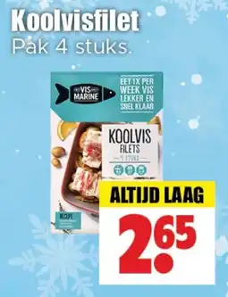 Dirk Koolvisfilet aanbieding