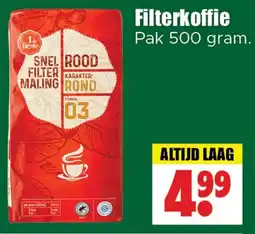 Dirk Filterkoffie aanbieding