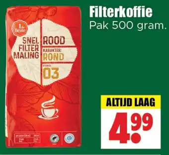 Dirk Filterkoffie aanbieding
