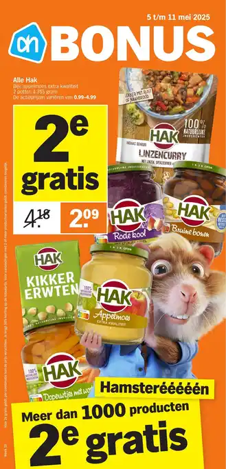 Albert Heijn Alle Hak aanbieding