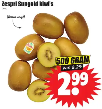 Dirk Zespri Sungold kiwi's aanbieding