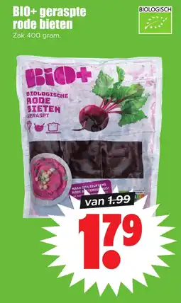 Dirk BIO+ geraspte rode bieten aanbieding