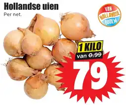 Dirk Hollandse uien aanbieding