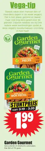 Dirk Garden Gourmet aanbieding