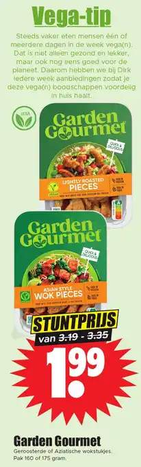 Dirk Garden Gourmet aanbieding