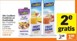 Albert Heijn Alle CoolBest FruitDrink en FruitOntbijt aanbieding