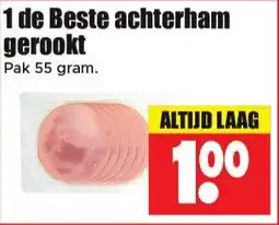 Dirk 1 de Beste achterham gerookt aanbieding