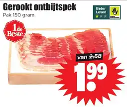 Dirk Gerookt ontbijtspek aanbieding