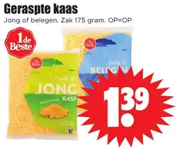 Dirk Geraspte kaas aanbieding