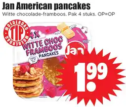 Dirk Jan American pancakes aanbieding