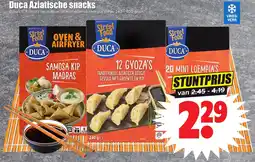 Dirk Duca Aziatische snacks aanbieding