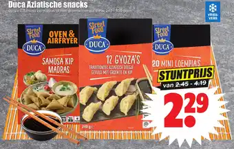 Dirk Duca Aziatische snacks aanbieding