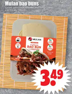 Dirk Mulan bao buns aanbieding