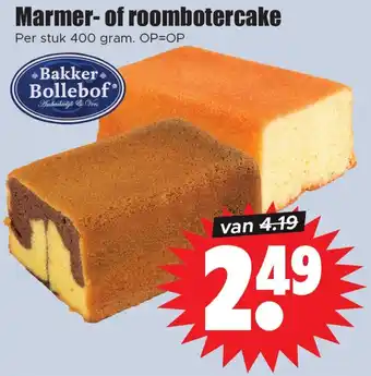 Dirk Marmer of roombotercake aanbieding